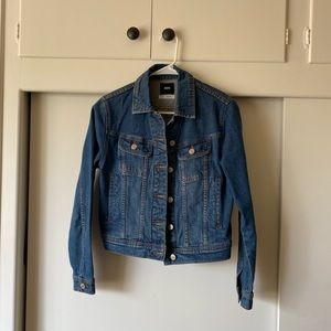 Urban outfitters cropped denim jacket